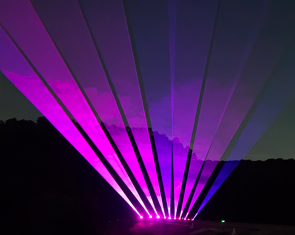 pink-laser-beam-show