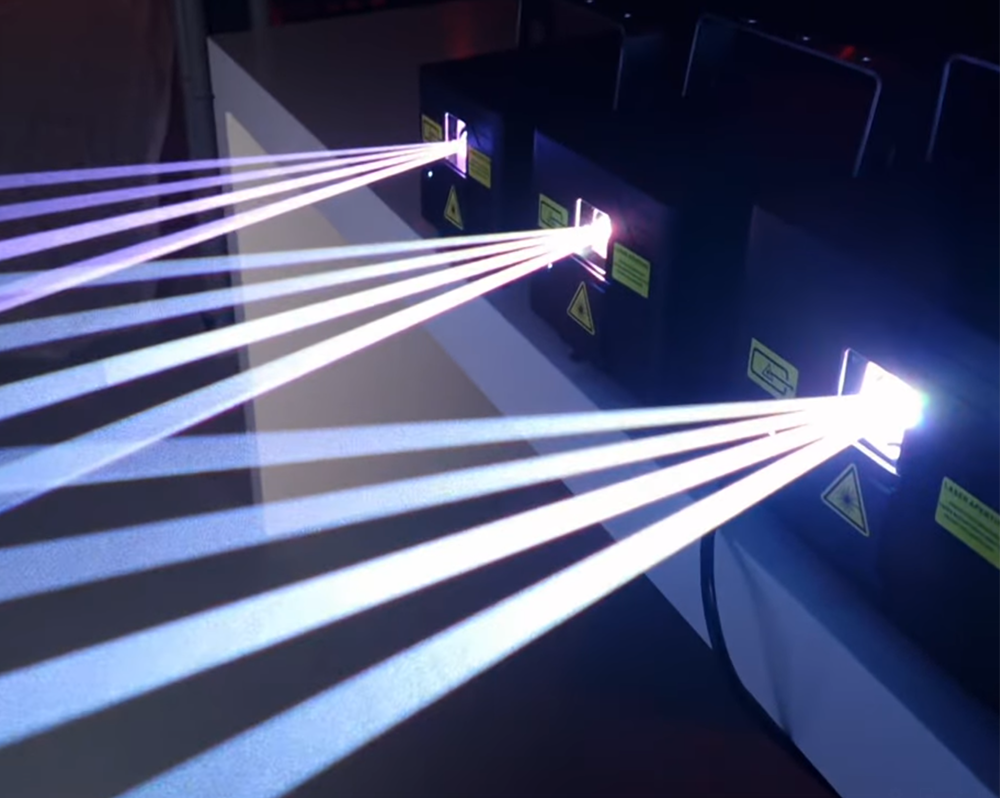 white-laser